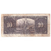 BC-24b 1937 Canada $10 Gordon-Towers, U/D, Circ