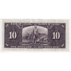 BC-24b 1937 Canada $10 Gordon-Towers, Y/D, VF-EF