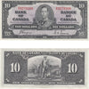 BC-24c 1937 Canada $10 Coyne-Towers, Z/D, VF