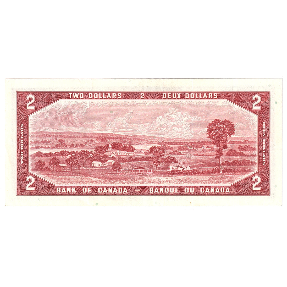 BC-38d 1954 Canada $2 Lawson-Bouey, T/G, VF-EF (VF30)