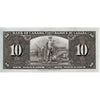 BC-24c 1937 Canada $10 Coyne-Towers, D/T, Extra Fine (EF40)