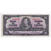 BC-24c 1937 Canada $10 Coyne-Towers, E/T, VF