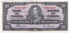 BC-24c 1937 Canada $10 Coyne-Towers, H/T, VF-EF
