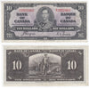 BC-24c 1937 Canada $10 Coyne-Towers, K/T, VF-EF