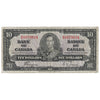 BC-24c 1937 Canada $10 Coyne-Towers, Z/D, Fine (F12)