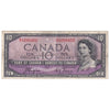 BC-32a 1954 Canada $10 Coyne-Towers, Devil's Face, B/D, F-VF