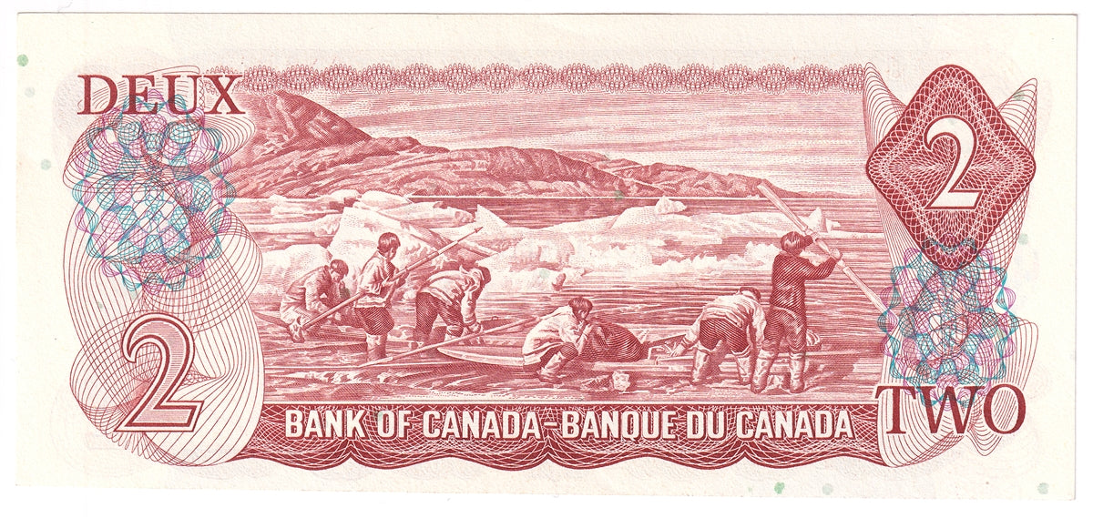 BC-47a 1974 Canada $2 Lawson-Bouey, RD, Uncirculated (MS60)