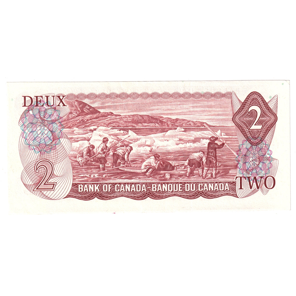 BC-47a 1974 Canada $2 Lawson-Bouey, RT, Almost Uncirculated (AU50)