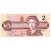 BC-55a 1986 Canada $2 Crow-Bouey, AUN, Very Fine (VF20)