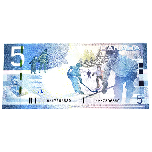 BC-67b-i 2010 Canada $5 Jenkins-Carney, HPZ, Uncirculated (MS60)