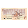 BC-55b-i 1986 Canada $2 Thiessen-Crow, EBJ, Choice Uncirculated (CUNC63)