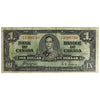 BC-21d 1937 Canada $1 Coyne-Towers, C/N, F