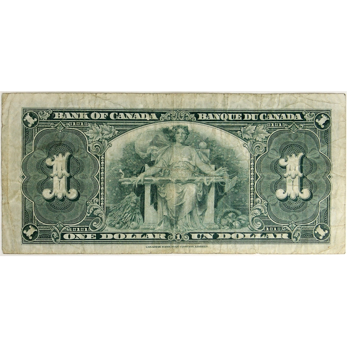 BC-21d 1937 Canada $1 Coyne-Towers, C/N, F