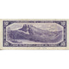 BC-40b 1954 Canada $10 Beattie-Rasminsky, D/V, Very Fine (VF20)