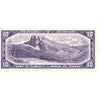 BC-40b 1954 Canada $10 Beattie-Rasminsky, F/V, AU-UNC (AU55)