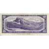 BC-40b 1954 Canada $10 Beattie-Rasminsky, U/T, Very Fine (VF20)