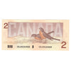 BC-55b-i 1986 Canada $2 Thiessen-Crow, EBJ, Uncirculated (MS60)