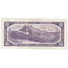 BC-40bA 1954 Canada $10 Beattie-Rasminsky, *B/D, circ
