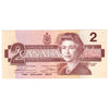 BC-55b 1986 Canada $2 Thiessen-Crow, BGP, EF-AU (EF45)
