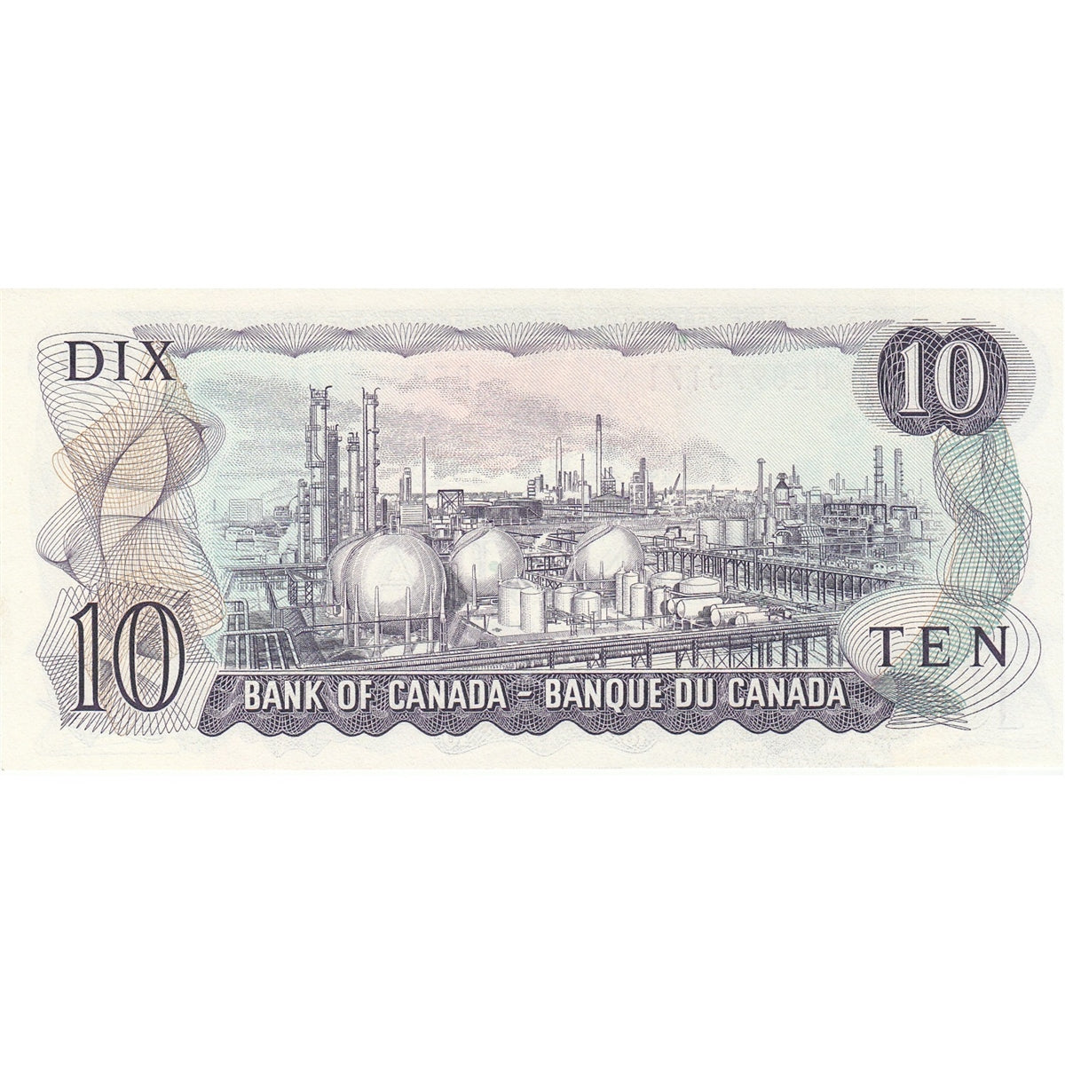 BC-49a 1971 Canada $10 Beattie-Rasminsky, DE, Choice Uncirculated (CUNC63)