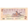 BC-55b 1986 Canada $2 Thiessen-Crow, BBH, AU-UNC (AU55)