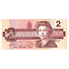 BC-55b 1986 Canada $2 Thiessen-Crow, BBH, AU-UNC (AU55)