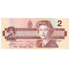 BC-55b 1986 Canada $2 Thiessen-Crow, BBL, AU-UNC (AU55)