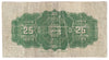 DC-15c 1900 Dominion 25 cent Shinplaster Saunders, CIRC
