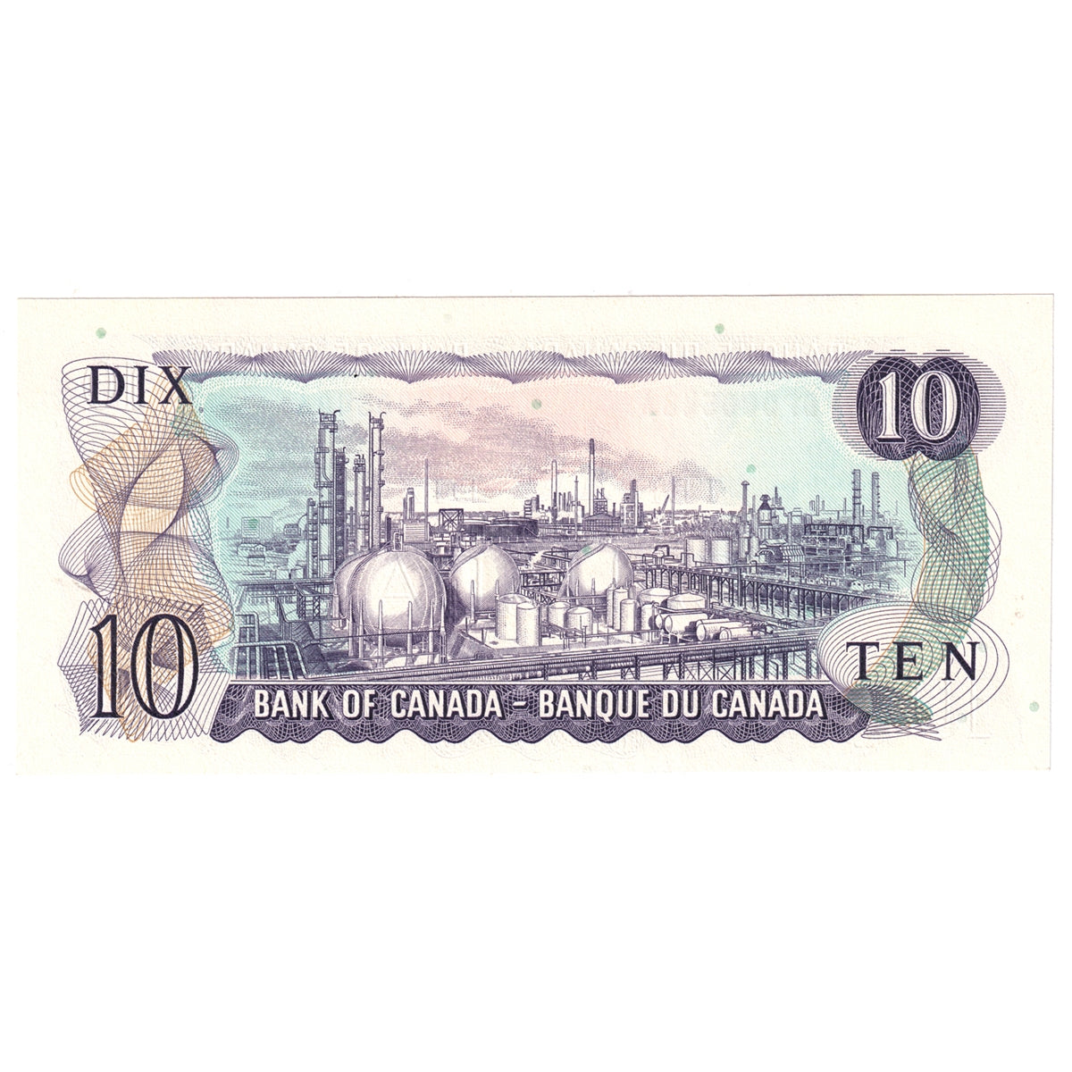 BC-49b 1971 Canada $10 Bouey-Rasminsky, DP, Choice Uncirculated (CUNC63)