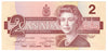 BC-55b 1986 Canada $2 Thiessen-Crow, BBD, Choice Uncirculated (CUNC63)