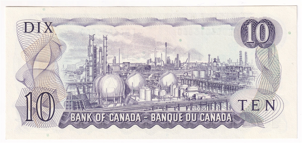 BC-49c-i 1971 Canada $10 Lawson-Bouey, EDC, AU-UNC (AU55)