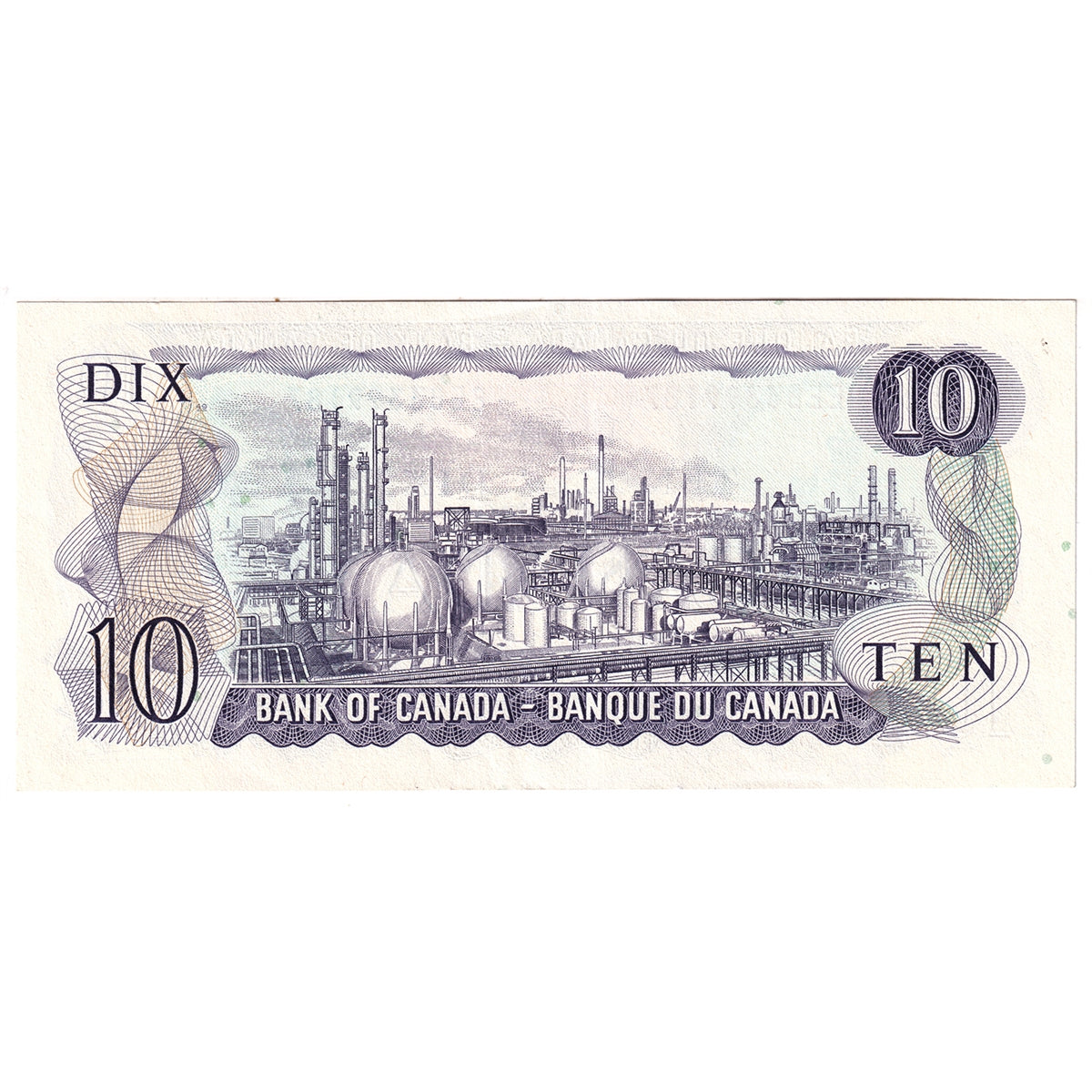 BC-49c-i 1971 Canada $10 Lawson-Bouey, EEB, Almost Uncirculated (AU50)
