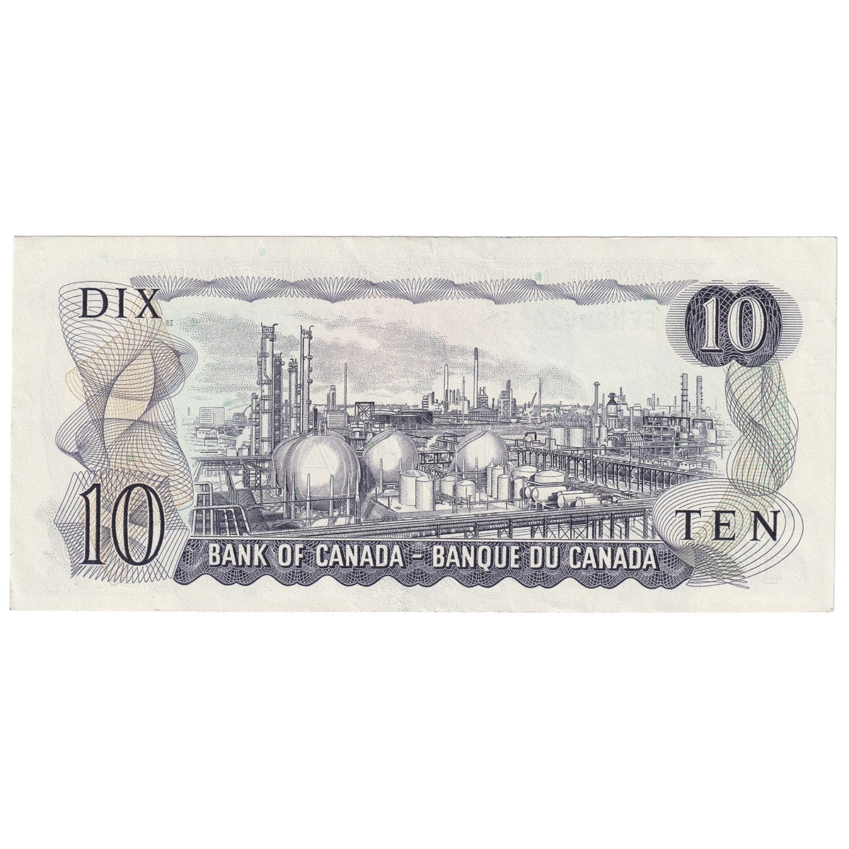 BC-49c-I 1971 Canada $10 Lawson-Bouey, EEN, Almost Uncirculated (AU50)