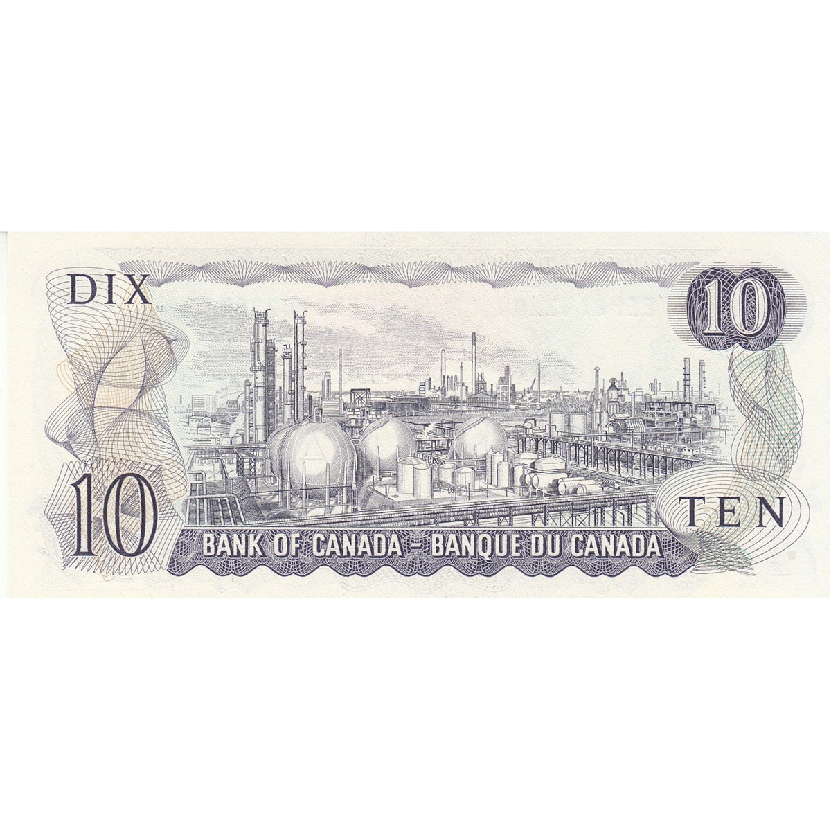 BC-49c-i 1971 Canada $10 Lawson-Bouey, EEP, Uncirculated (MS60)