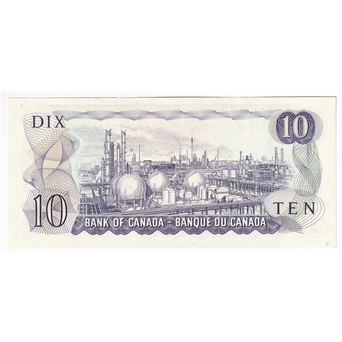 BC-49d 1971 Canada $10 Crow-Bouey, EEP, AU-UNC (AU55)
