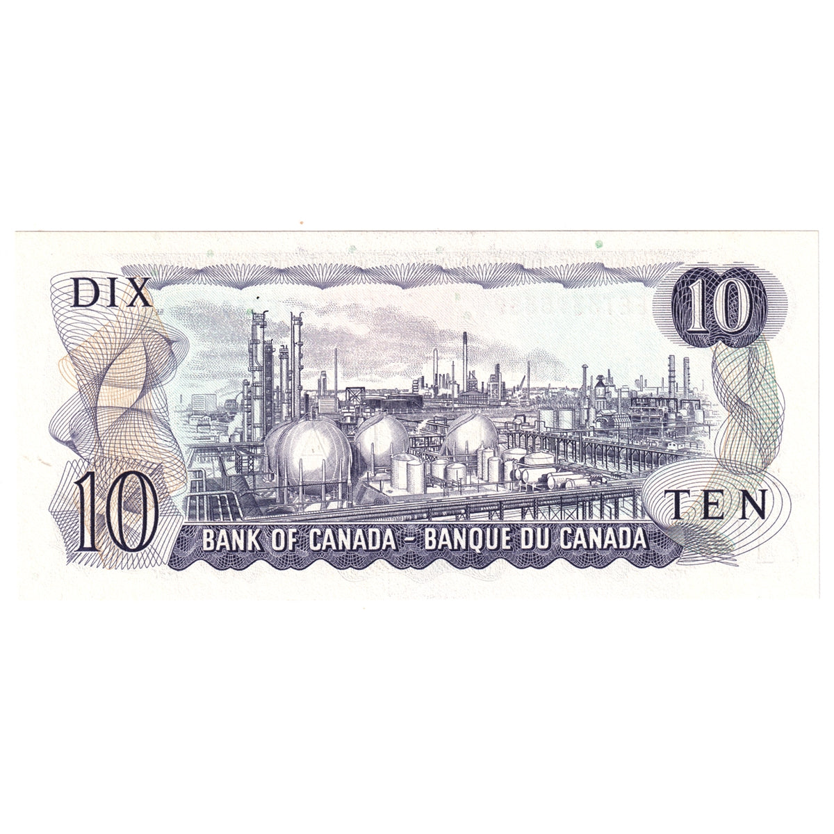 BC-49d 1971 Canada $10 Crow-Bouey, EET, Choice Uncirculated (CUNC63)