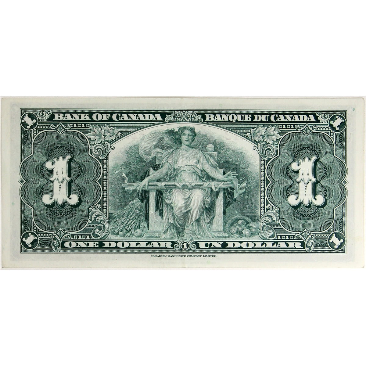BC-21d 1937 Canada $1 Coyne-Towers, L/N, EF-AU (EF45)