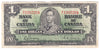 BC-21c 1937 Canada $1 Gordon-Towers, M/L, CIRC