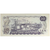 BC-49e 1971 Canada $10 Thiessen-Crow, FDF, Circ