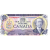 BC-49eA 1971 Canada $10 Thiessen-Crow, EDX, AU-UNC (AU55)