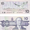 BC-57a 1989 Canada $10 Thiessen-Crow, ADE, Choice Uncirculated (CUNC63)