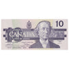 BC-57a 1989 Canada $10 Thiessen-Crow, ADF, UNC