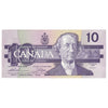 BC-57a 1989 Canada $10 Thiessen-Crow, ADL, UNC