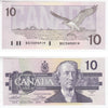 BC-57a 1989 Canada $10 Thiessen-Crow, BDC, Uncirculated (MS60)
