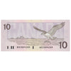 BC-57a 1989 Canada $10 Thiessen-Crow, BDE, AU-UNC