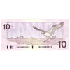 BC-57a 1989 Canada $10 Thiessen-Crow, BDG, Choice Uncirculated (CUNC63)