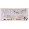 BC-57aA 1989 Canada $10 Thiessen-Crow, ADX, EF-AU (EF45)