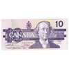 BC-57aA 1989 Canada $10 Thiessen-Crow, ATX, AU-UNC