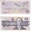 BC-57b 1989 Canada $10 Bonin-Thiessen, BDP, Choice Uncirculated (CUNC63)