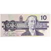 BC-57b 1989 Canada $10 Bonin-Thiessen, BDK, CUNC